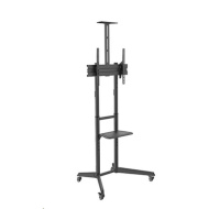 Pojízdný stojan Brateck T1040T pro TV 37"-70" 50kg 2 police