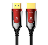 PREMIUMCORD Ultra High Speed HDMI 2.1 optický fiber kabel 8K@60Hz, zlacené 20m