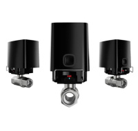 Ajax  WaterStop [1/2] ASP black (52270) - Dálkově ovládaný uzavírací ventil vody (1/2“)