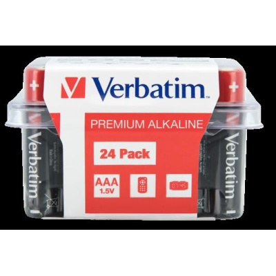 Bazar - VERBATIM  Alkalická Baterie AAA 24 Pack / LR03 poškozený obal