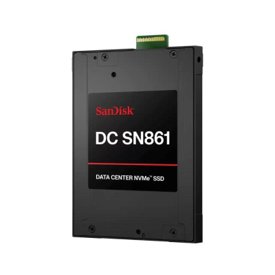 SanDisk Carrera Syndicate SSD 7.68TB DC, SN861, PCIe Gen5, (R:13700, W:8800MB/s), BICS6 TLC NVMe E1.S, TCG Opal,Generic