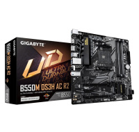 GIGABYTE MB Sc AM4 B550M DS3H AC R2, AMD B550, 4xDDR5, DP, HDMI, mATX
