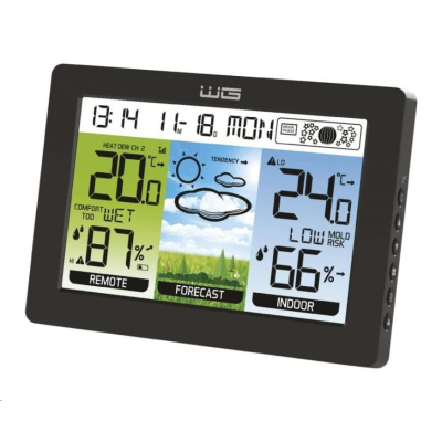 WG - Meteostanice WG4 Catbrella s venkovním čidlem, černá