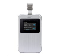 ACER Router Connect Enduro M6E,5G,LTE,2.4" touch display,Wifi,NFC,USB-C,2.4GHz,8000mAh,White