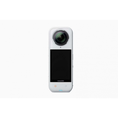 Insta360 X5 akční kamera, bílá, 8K 360° video, triple AI čip, vodotěsnost do 15 m, 6osá stabilizace, 2400 mAh baterie