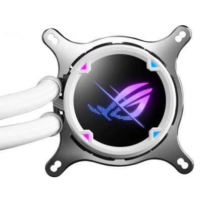 ASUS vodní chladič CPU AIO ROG STRIX LC II 360 ARGB WHITE, 3x120mm, LGA1851, AM5