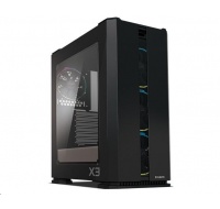 ZALMAN skříň X3 Black, ATX bez zdroje, aRGB