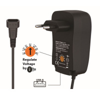 WG - Univerzální nabíječka s 13 adaptéry, černá