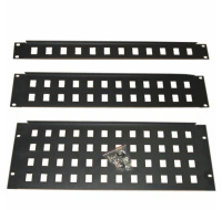 EUROCASE síťový panel 1U 12 port neosazený GA-28-1U, pro rozvaděče