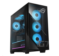 ASUS PC ROG GM700 (GM700TZ-R9800X109W), R7 9800X 3D, 58L, 64GB, 2TB SSD, Radeon+RTX 5080, W11 Home, Black