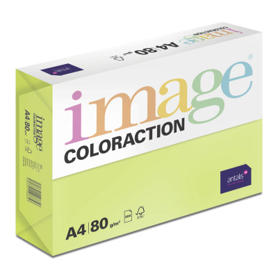 Antalis Papír Image Coloraction Rio - reflexní zelená (NeoGn) A4 (80g/100ks)