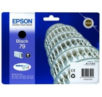 EPSON Ink čer WF-5xxx Series Ink Cartridge "Pisa" 79 Black (14,4 ml) (900 str.)