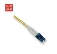 LYNX duplexní patch kabel SM, OS2, LC/LC, 9/125µm, 3m