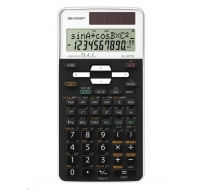 SHARP kalkulačka - EL531TGWH - bílá - box - Solární + baterie