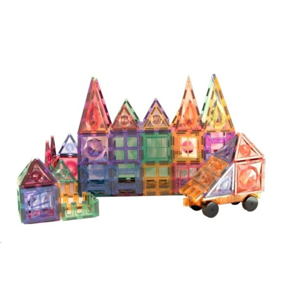 Magnetická stavebnice EliFix pastel - 108 ks