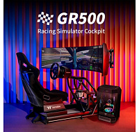 THERMALTAKE Závodní kokpit GR500 Racing Simulator Cockpit, Černá