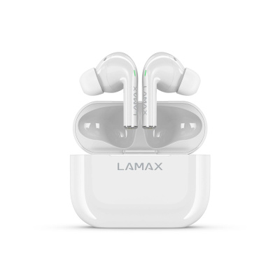 LAMAX Clips1 špuntová sluchátka - bílé