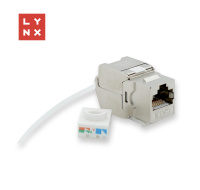 LYNX keystone STP Cat6, samozařezávací, stříbrný