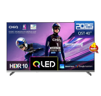 CHiQ L40QST TV 40", QLED, Full HD, Google TV, Frameless, Dolby Audio, dbx-tv, HDR 10