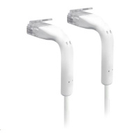 UBNT U-Cable-Patch-RJ45, UniFi Ethernet Patch kabel, 0,1m, Cat6, bílý