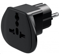Goobay Univerzální cestovní adaptér pro zahraniční spotřebiče do CZ zásuvky IEC 320 C13