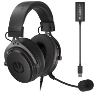 ENDORFY Sluchátka Viro Plus USB, 3.5mm jack, USB, černá