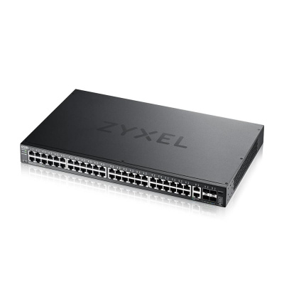 Zyxel XGS2220-54, L3 Access Switch, 48x1G RJ45 2x10mG RJ45, 4x10G SFP+ Uplink, incl. 1 yr NebulaFlex Pro