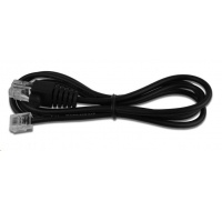 Virtuos kabel 10P10C-6P6C-24V1 pro pokladní zásuvky, černý, 1,1m