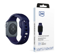 3mk řemínek Watch Strap pro Apple 42/44/45/49 mm Ocean Blue