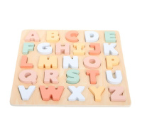 Dřevěná vkládací abeceda