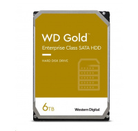 WD GOLD WD6003FRYZ 6TB SATA/ 6Gb/s 256MB cache 7200 ot., CMR, Enterprise