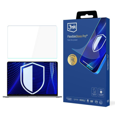 3mk hybridní sklo FlexibleGlass Pro pro Apple Macbook Air 15,3 (M2 / M3 / M4)