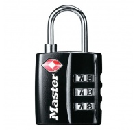 Master Lock Visací kombinační zámek  TSA 4680EURDBLK