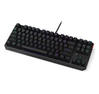 ENDORFY Klávesnice Thock TKL CZ Brown, Mechanická, USB, ARGB, černá