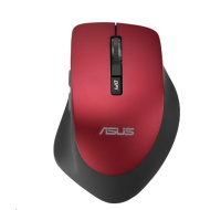 ASUS WT425 Optická myš, bezdrátová, červená