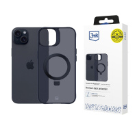 3mk ochranný kryt Smoke Case Mag&Stand pro Apple iPhone 15