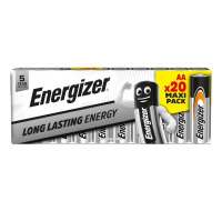 Energizer LR6/20 Everyday AA family 20pack Alkalické