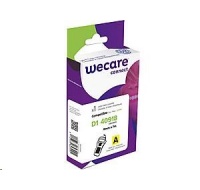 WECARE ARMOR páska pro DYMO S0720730, černá/žlutá, 9mm x 7m