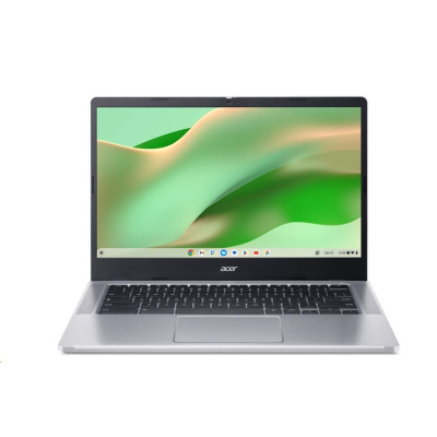 ACER NTB Chromebook 314 (CB314-4H-C3M0),Intel N100,14" FHD,4GB,128 eMMC,Intel UHD,ChromeOS,PureSilver
