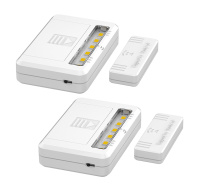 Solight LED světélka do skříní, komod a zásuvek, 40lm , 2x AAA, 2ks v balení