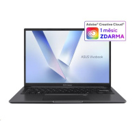 ASUS NTB Vivobook 14 (M1405NAQ-LY015W), R5 150, 14" 1920x1200, 16GB, 512GB SSD, Radeon, W11 Home, Indie Black