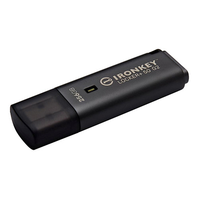 Kingston Flash Disk 256GB IronKey Locker Plus 50 G2, FIPS 197, AES-256
