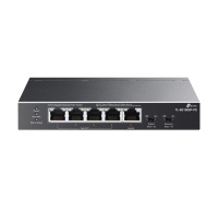 TP-Link switch TL-SG1005P-PD (5xGbE,4xPoE+,1xPoE-in,PoE++,90W, fanless)