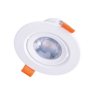 Solight LED podhledové světlo bodové, 5W, 400lm, 3000K, kulaté,  bílé