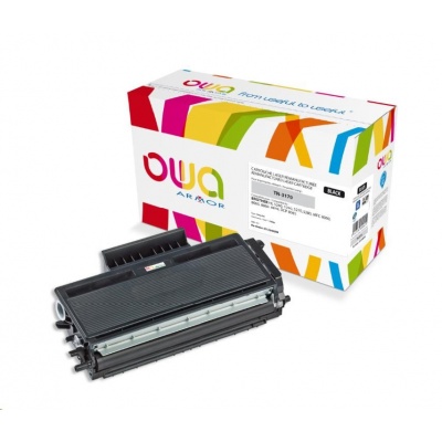 OWA Armor toner pro BROTHER HL 5240, 5250, 5270, 5280, 7000 Stran, TN3170, černá/black (TN-3170)