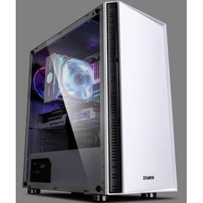 ZALMAN skříň R2 White, ATX bez zdroje, RGB