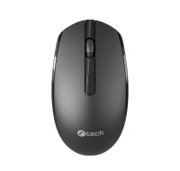 C-TECH Myš WLM-15 Dual mode, bezdrátová, BT5.0 + 2,4GHz, 1600DPI, 6 tlačítek, USB nano receiver, černá