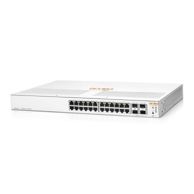 HPE Networking Instant On Switch 24p Gigabit 4p SFP+ (fanless) 1930 (JL682A)