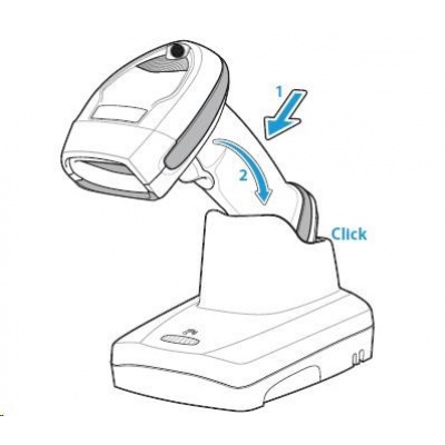 Zebra čtečka KIT LI4278 (prezentační stojánek) white USB 2,1m kabel LC REQ