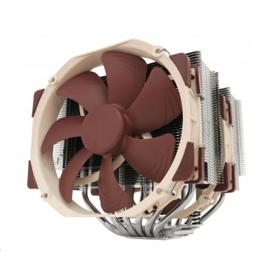 NOCTUA Chladič CPU NH-D15 SE-AM4, 2x 140mm, AM4, AM5, hnědá/stříbrná